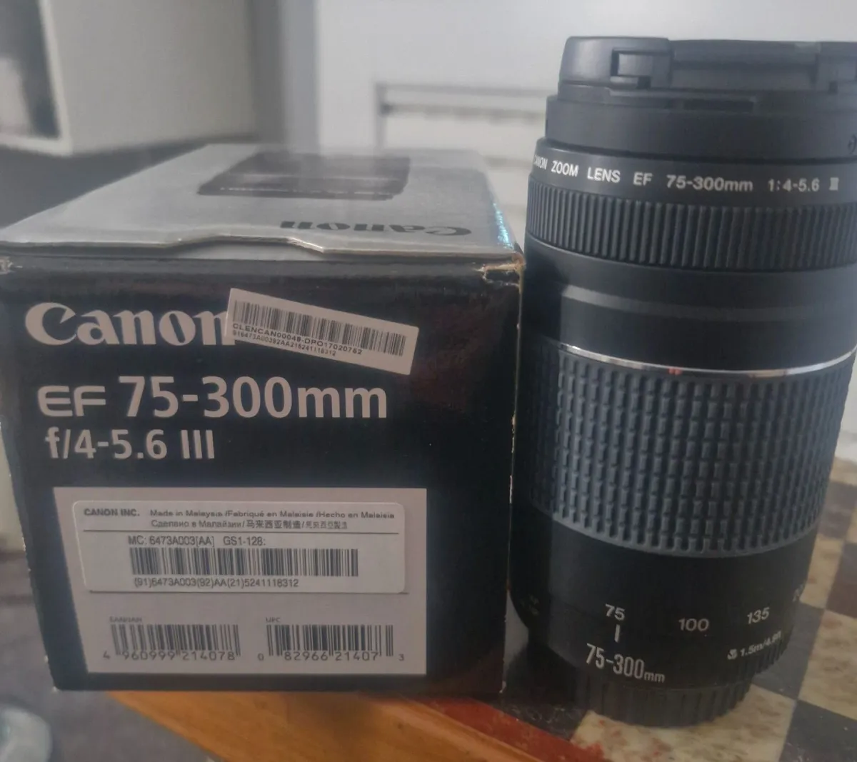 Canon EF 75-300mm f/4-5.6 III BRAND NEW - Image 2