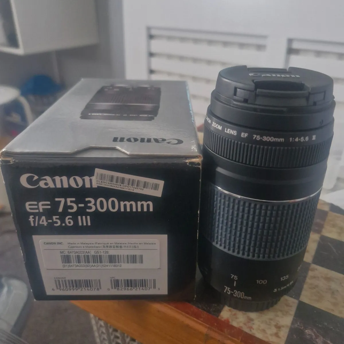 Canon EF 75-300mm f/4-5.6 III BRAND NEW - Image 1