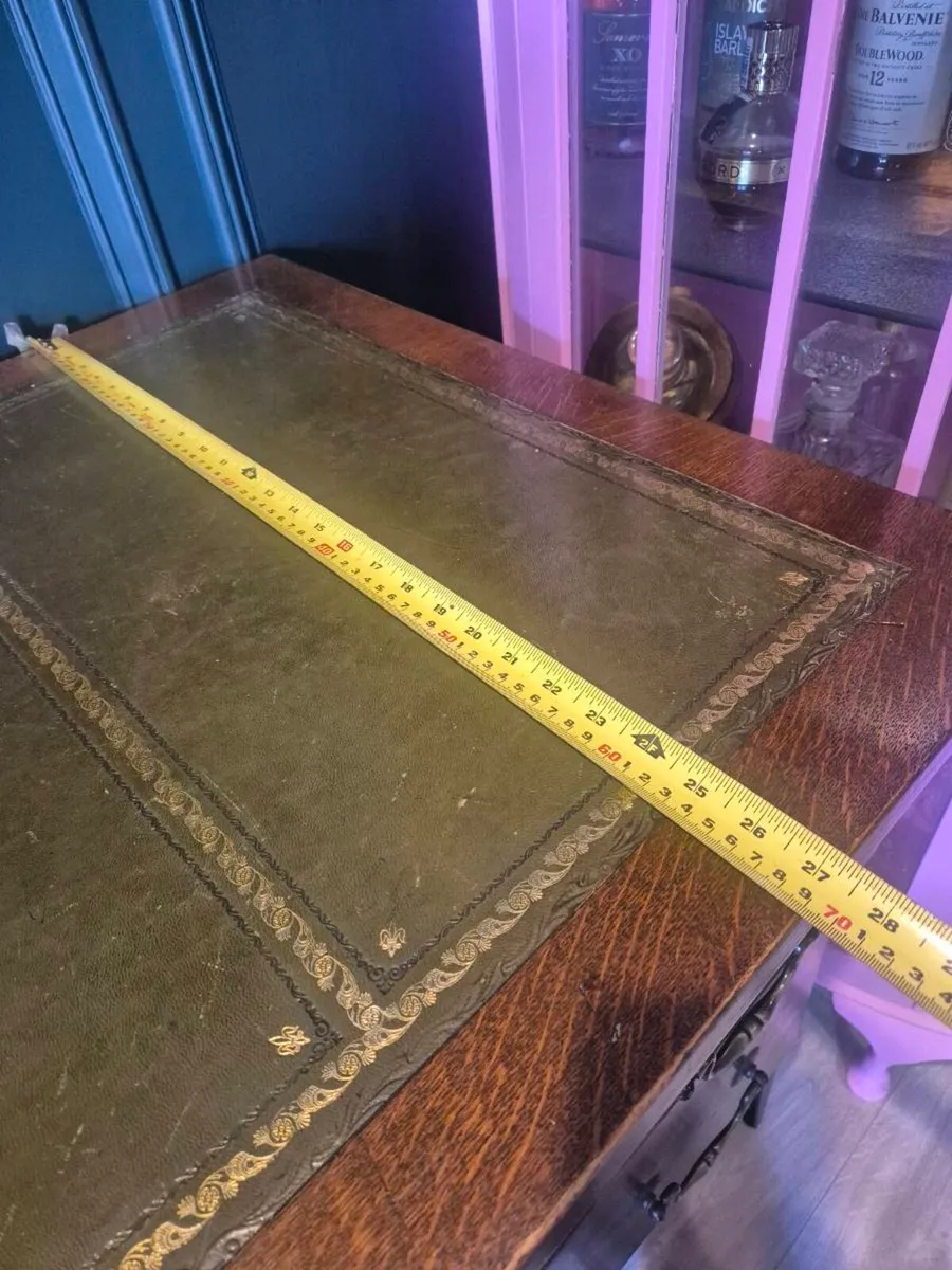 Antique Office Desk - Image 3