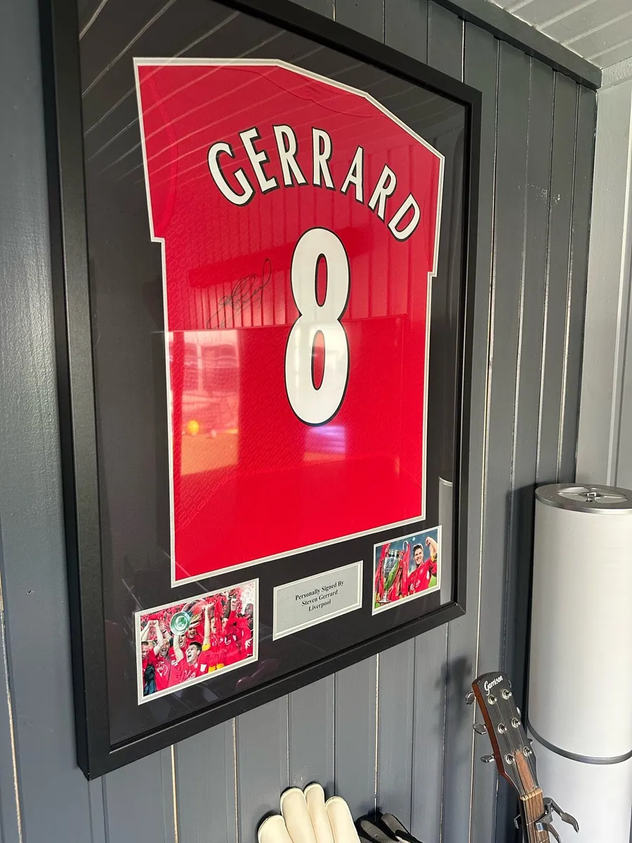 Liverpool signed jerseys - Image 1