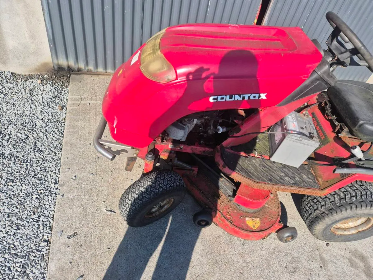 Countax c600h ride on mower - Image 2