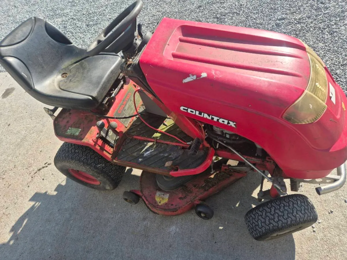 Countax c600h ride on mower - Image 4