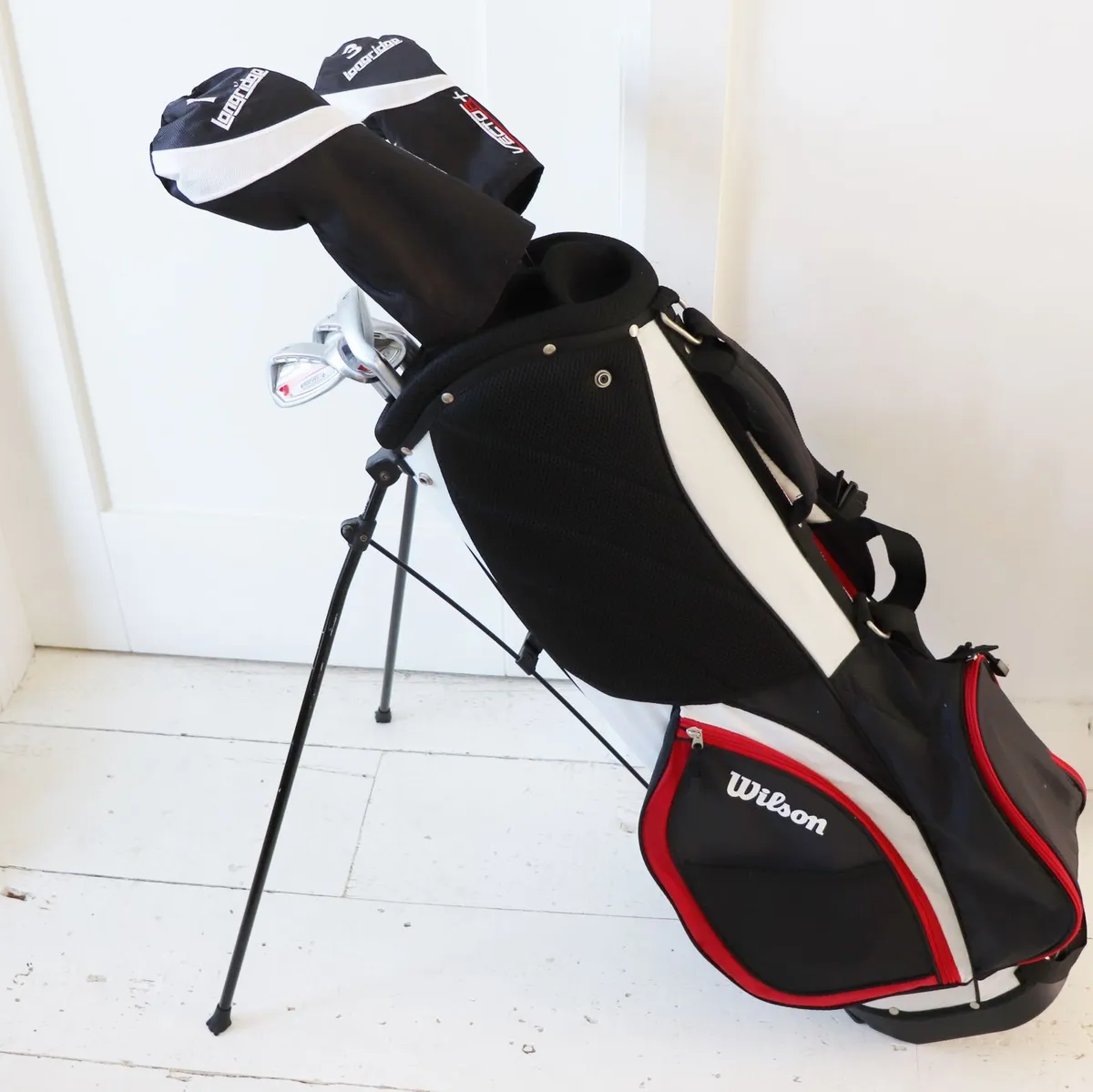 Wilson Golf Bag  and clubs - Image 2