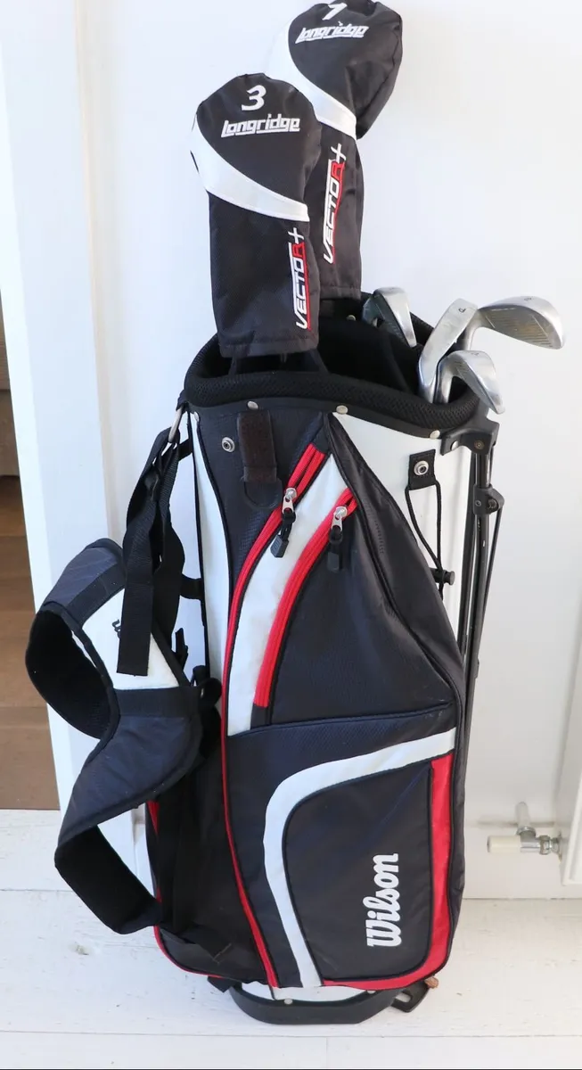 Wilson Golf Bag  and clubs - Image 1