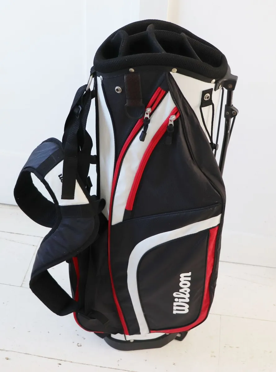 Wilson Golf Bag  and clubs - Image 3