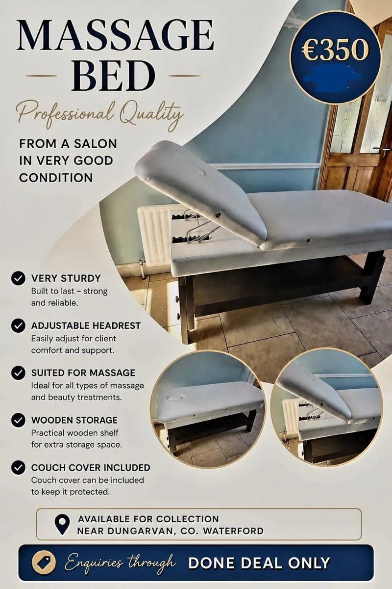 Beautician/Massage bed - Image 1