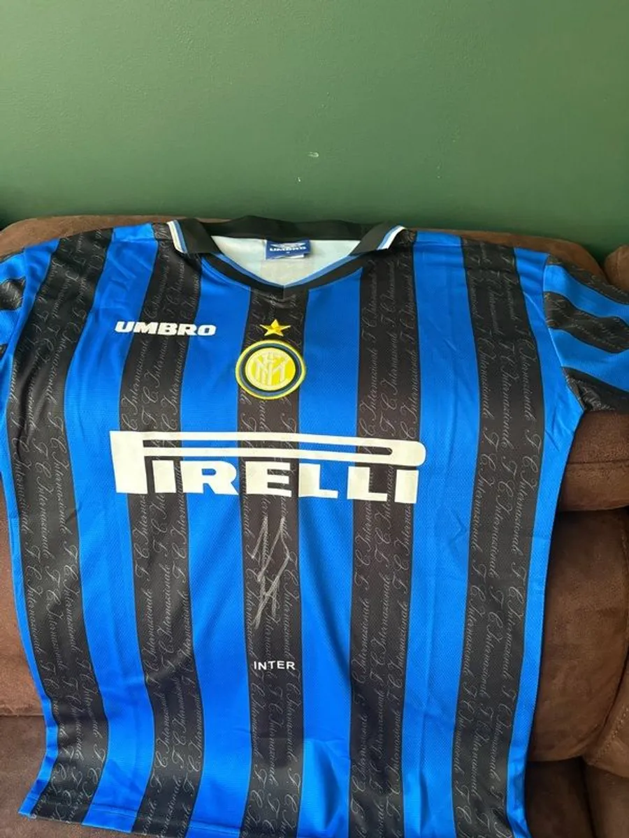 Javier Zanetti signed Inter Milan jersey - Image 2