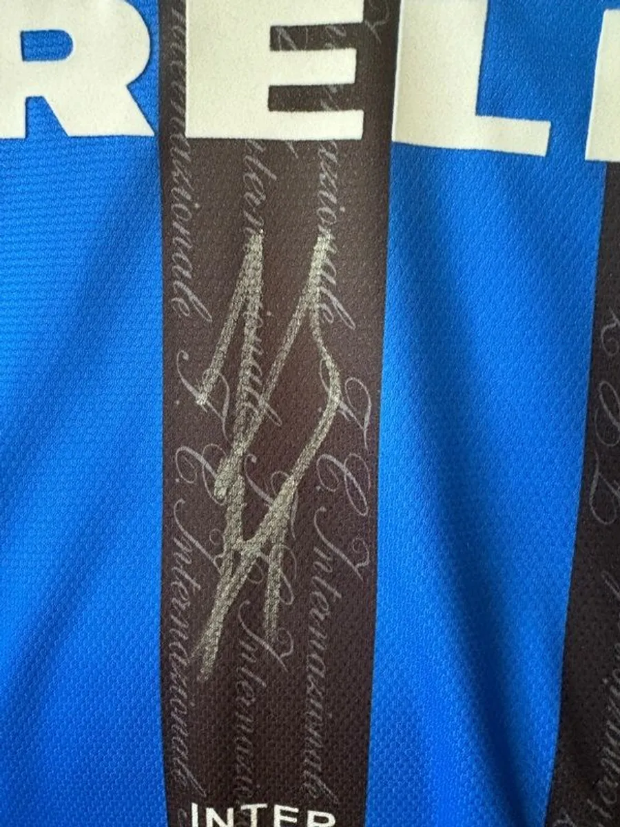 Javier Zanetti signed Inter Milan jersey - Image 4