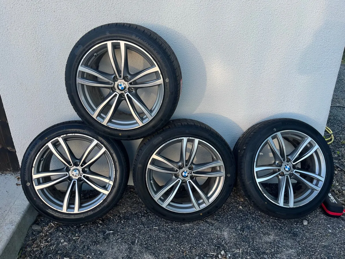 Original 19" Msport Alloys Bmw 5 OR 6 serieses - Image 1