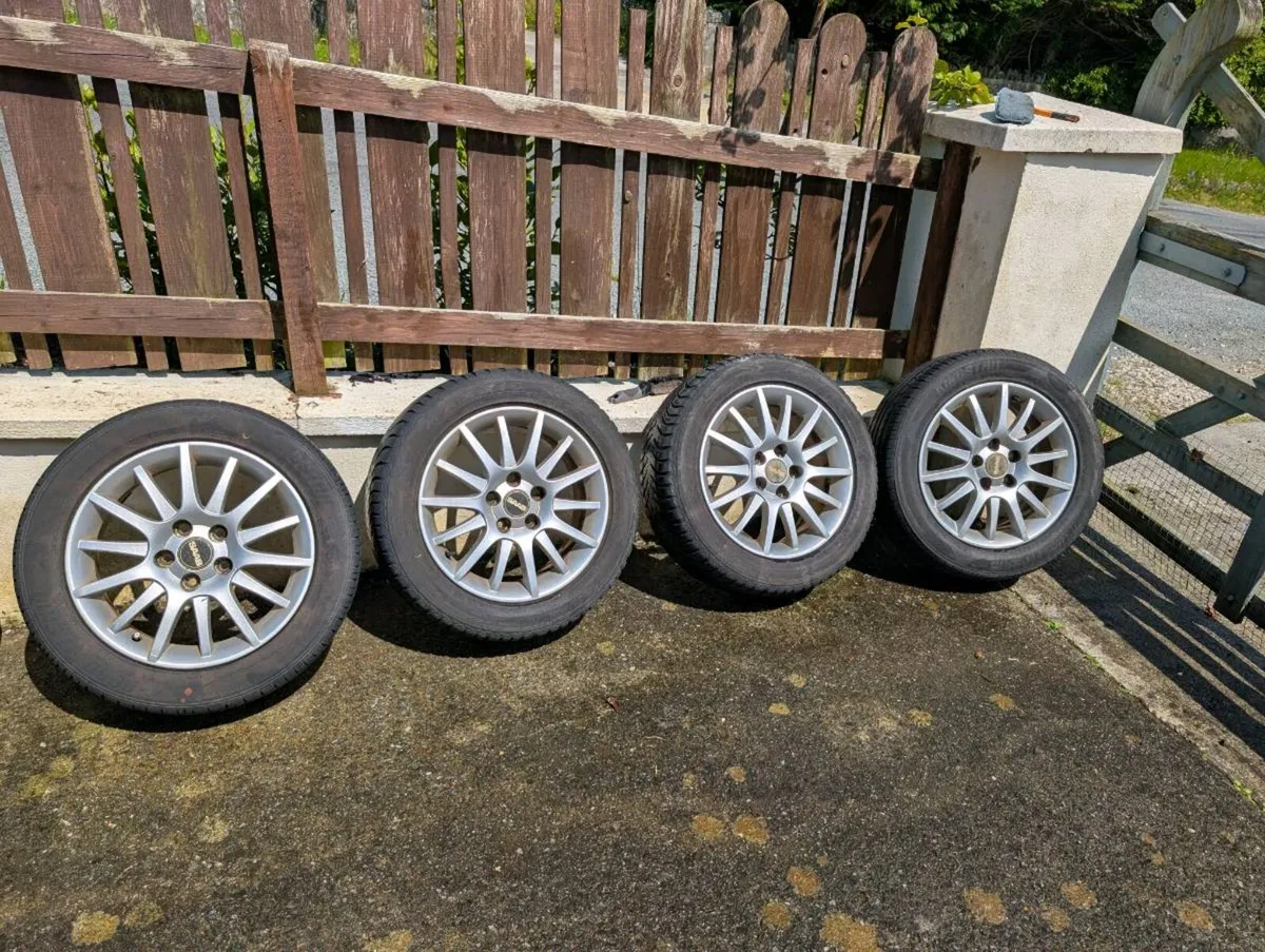 Saab Alloy wheels. 17 & 16 inch - Image 4