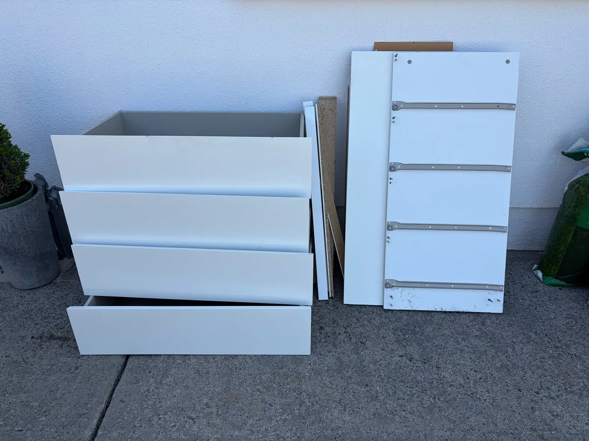 white NEW chest of drawers - Image 2