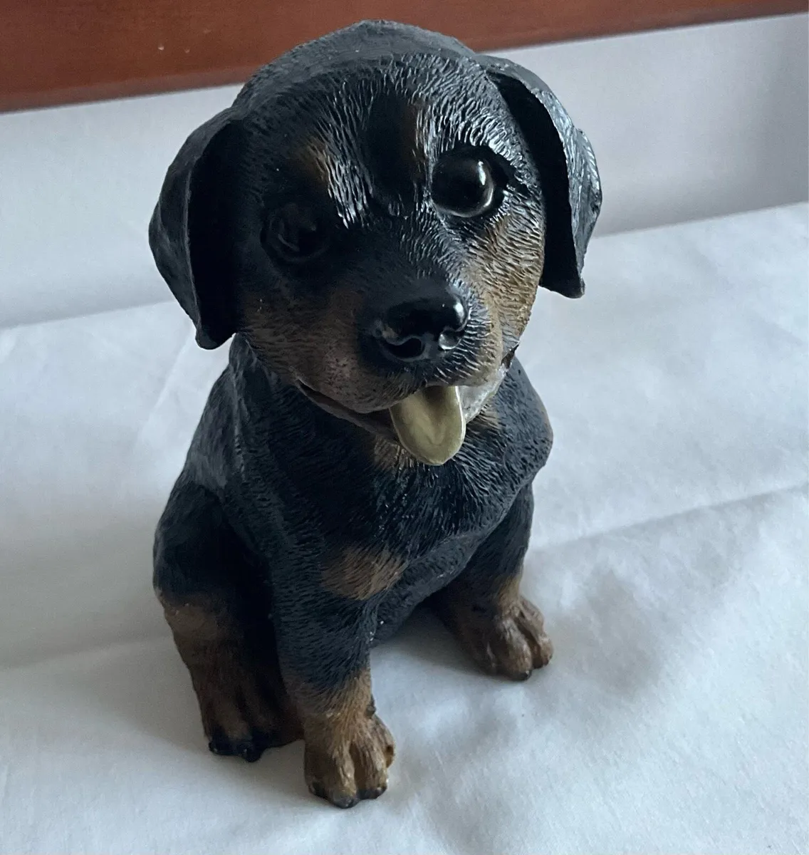 Vintage Rottweiler Puppy Figurine - Image 2