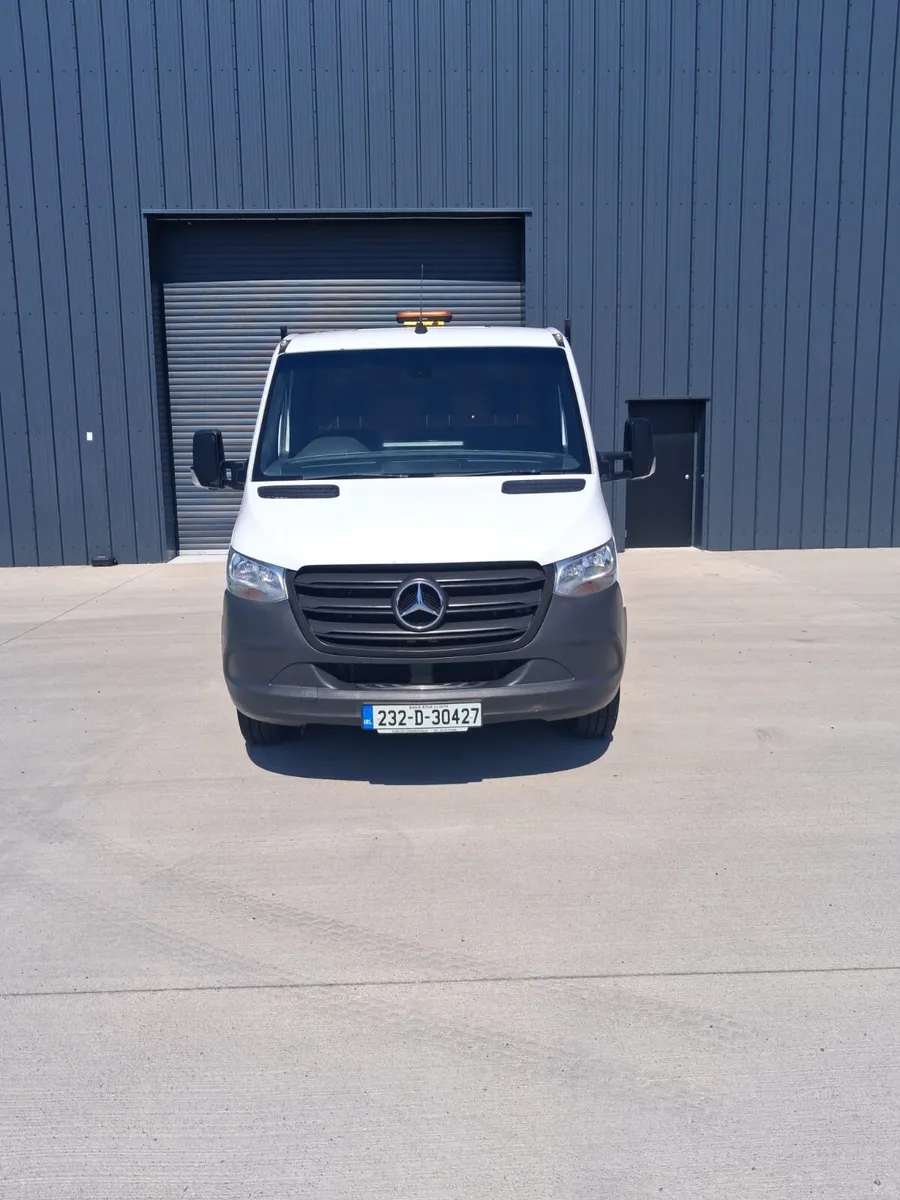 2023 Mercedes Sprinter Twin Cab Dropside Tipper – - Image 3