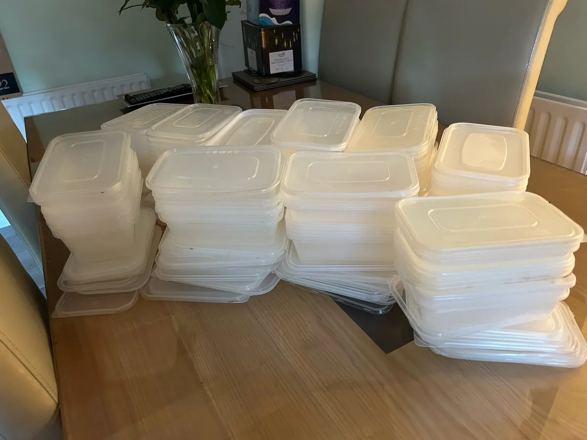 Free Plastic containers and lids