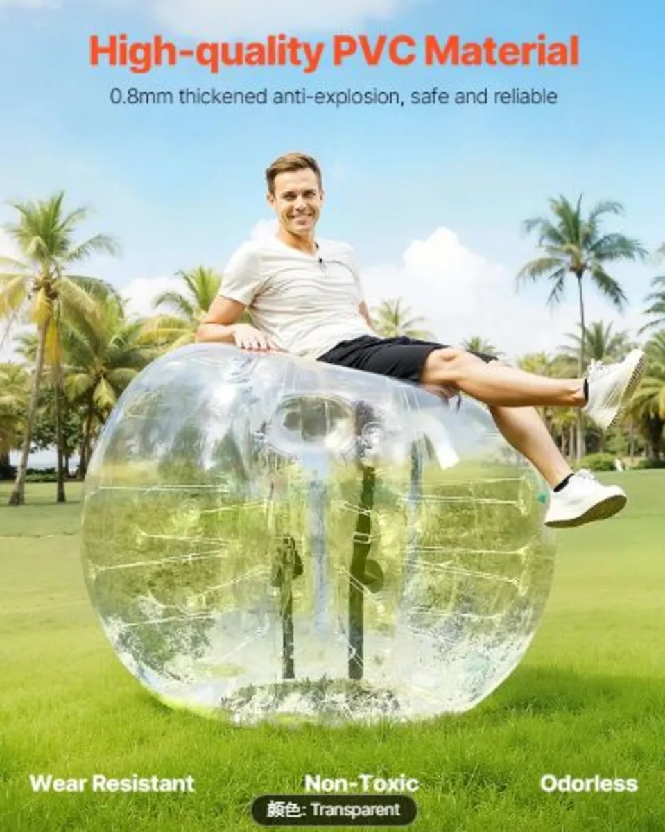 Inflatable Bumper Ball 1-Pack, 5FT/1.5M Body Sumo - Image 2