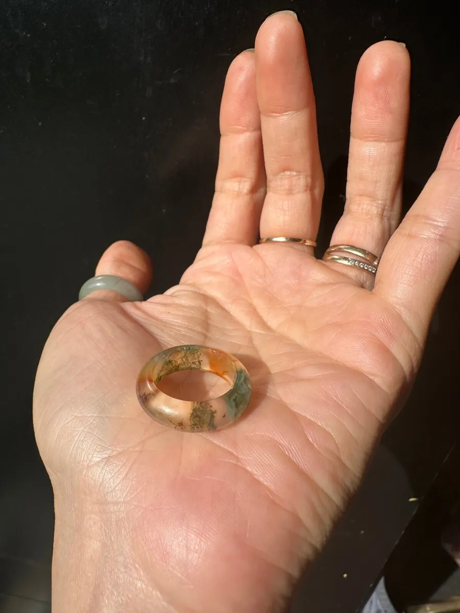 Agate Moss Ring - Image 1