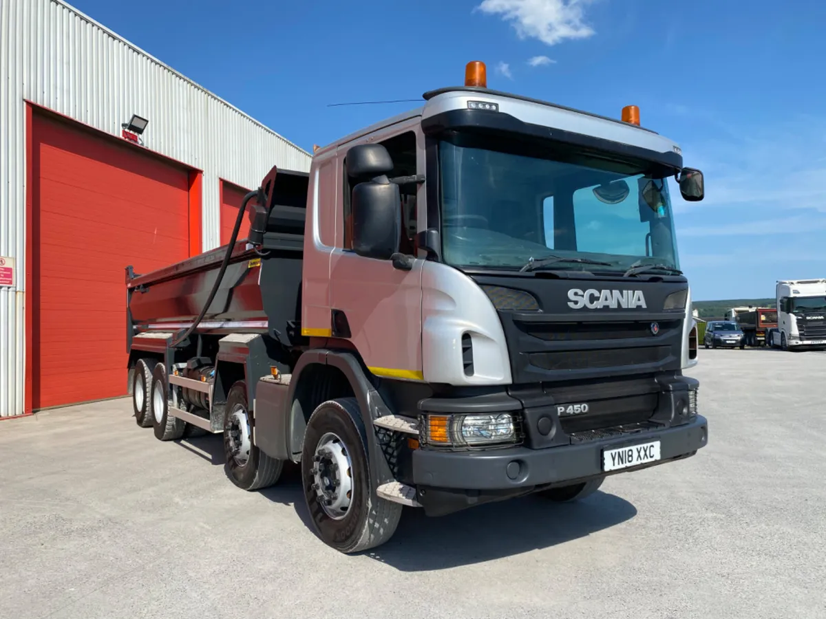 2018 Scania P450  8x4 Tipper - Image 2