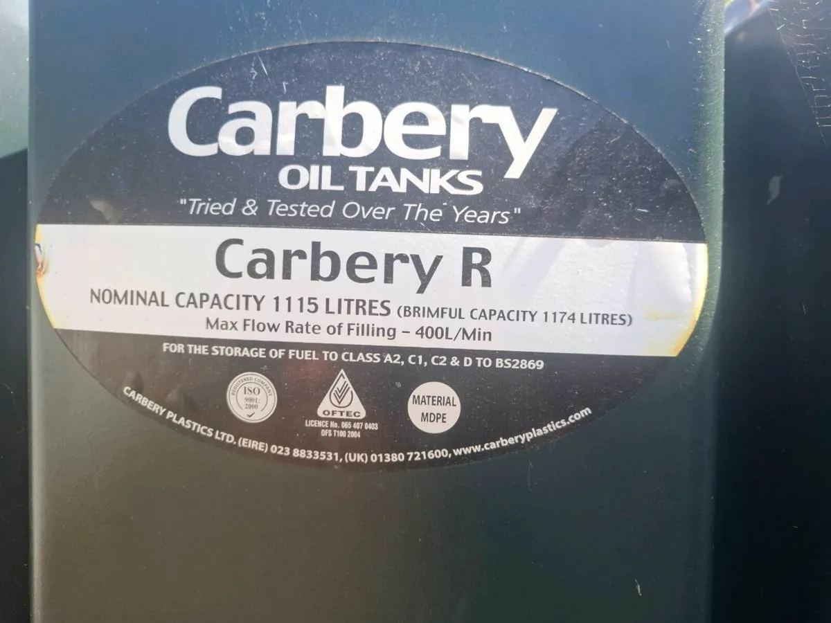 1000 Ltr oil tank - Image 2