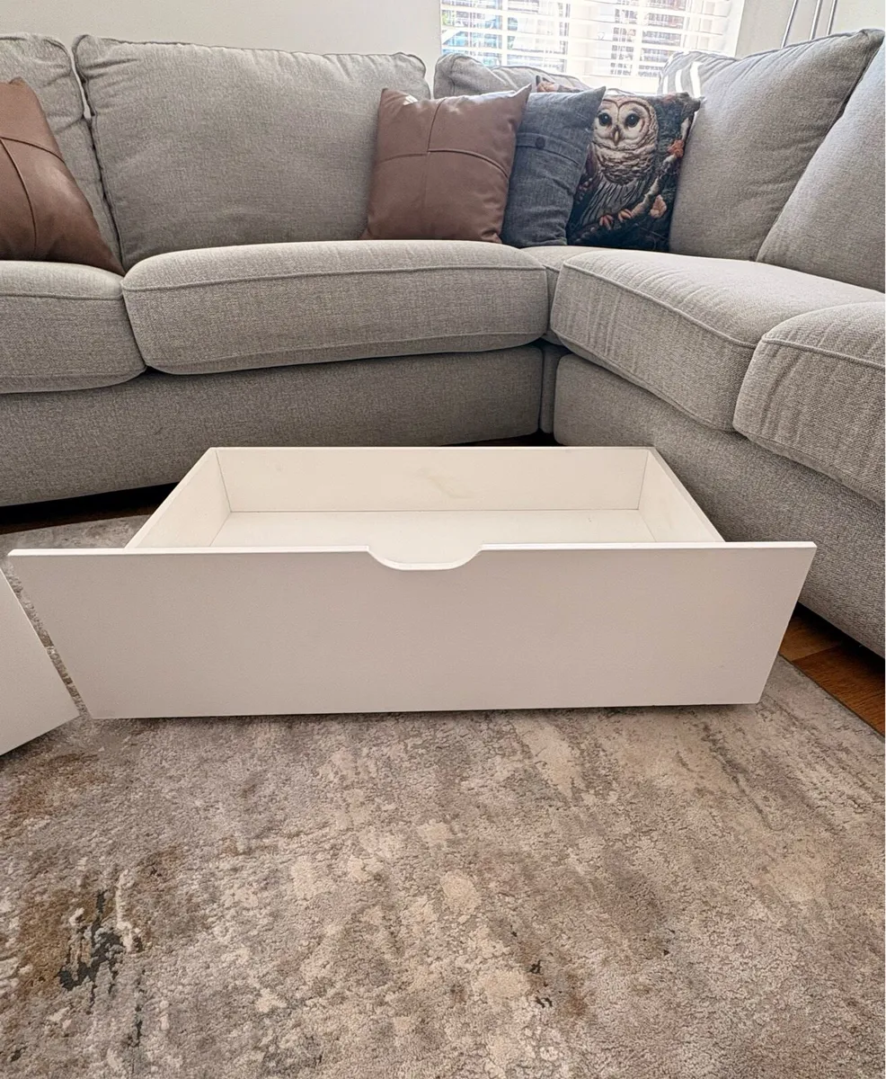 2 Under Bed Storage Drawers on castors - Image 2