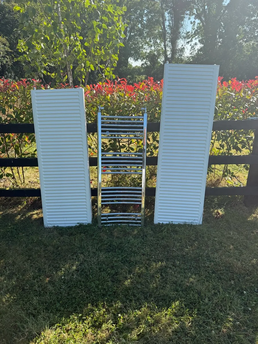 Towel Rail and 2 new single Radiators - Image 2