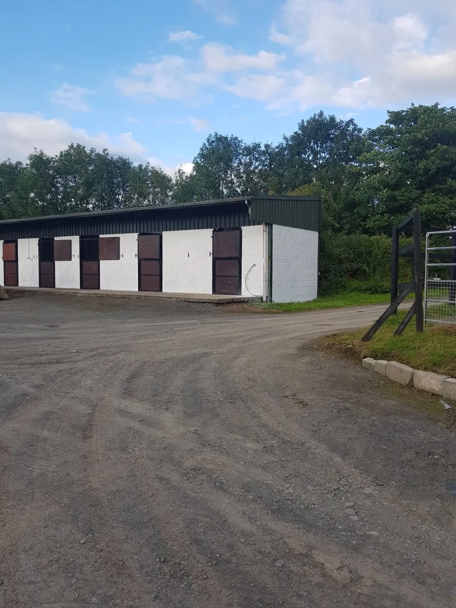 Stables,  yard, gallops for rent or lease - Image 1