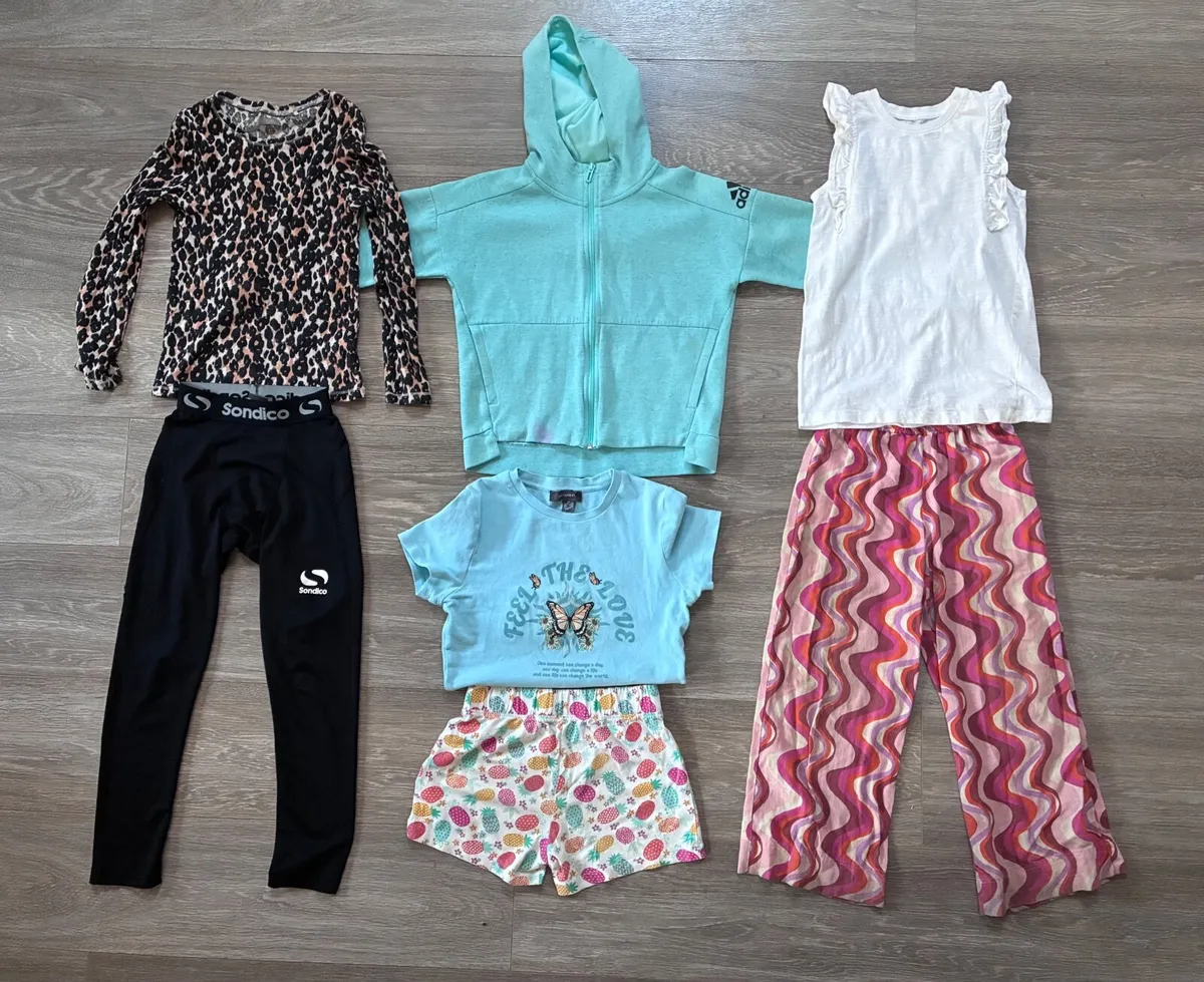Girls Clothes 9-10yrs - next, sondico, adidas - Image 1
