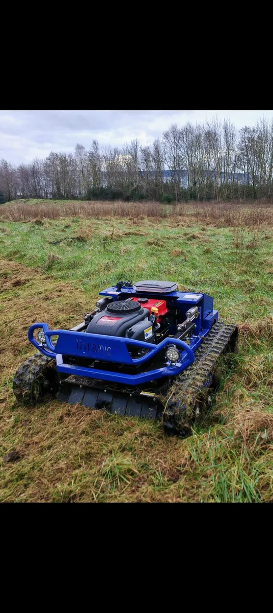 Very large remote slope mower - Image 1