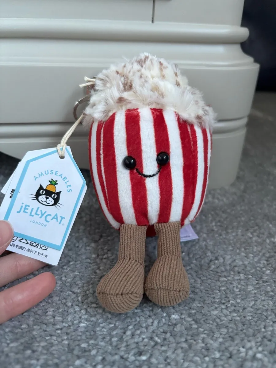 Popcorn keychain Jelly cat - Image 1
