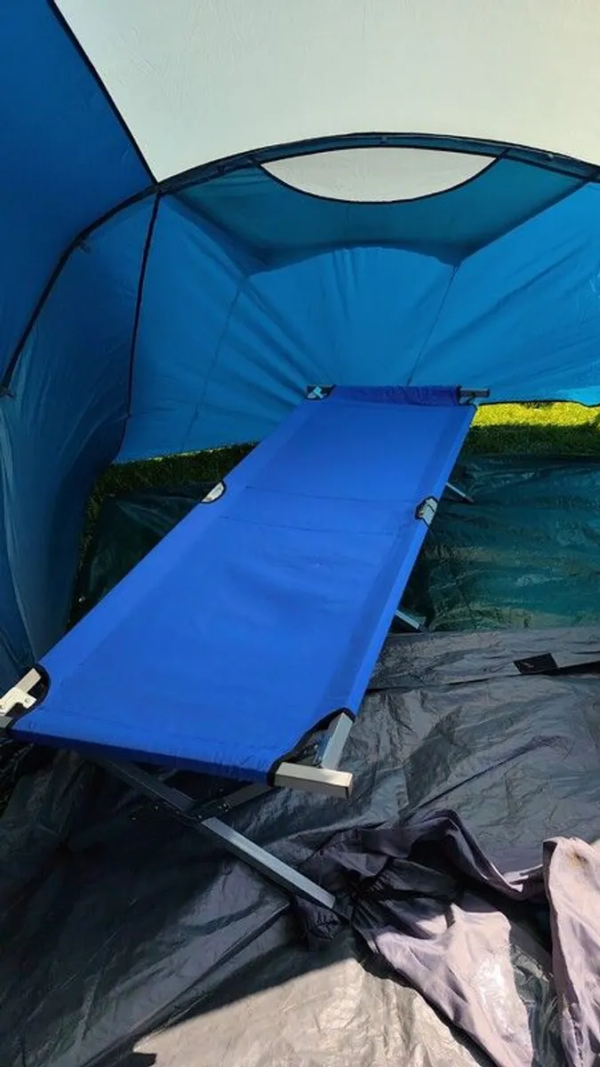 Camping set including tent, 2 chairs, 2 beds,pontoon - Image 4