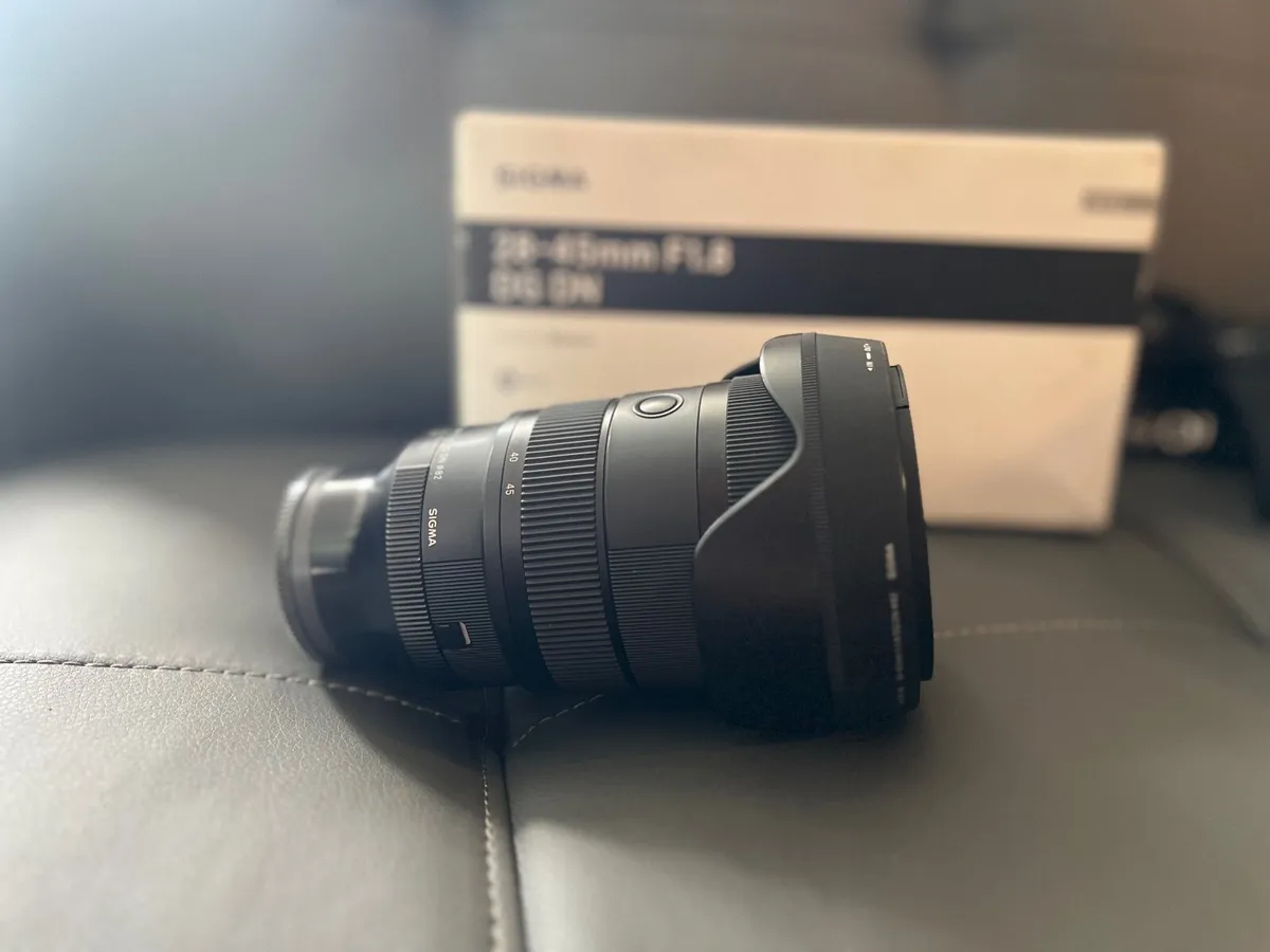 Sigma 28-45mm F1.8 lens for sony with warranty - Image 2