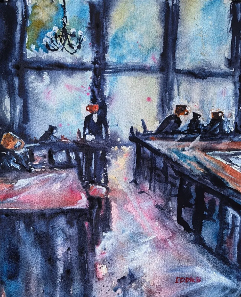 watercolour painting - Image 3