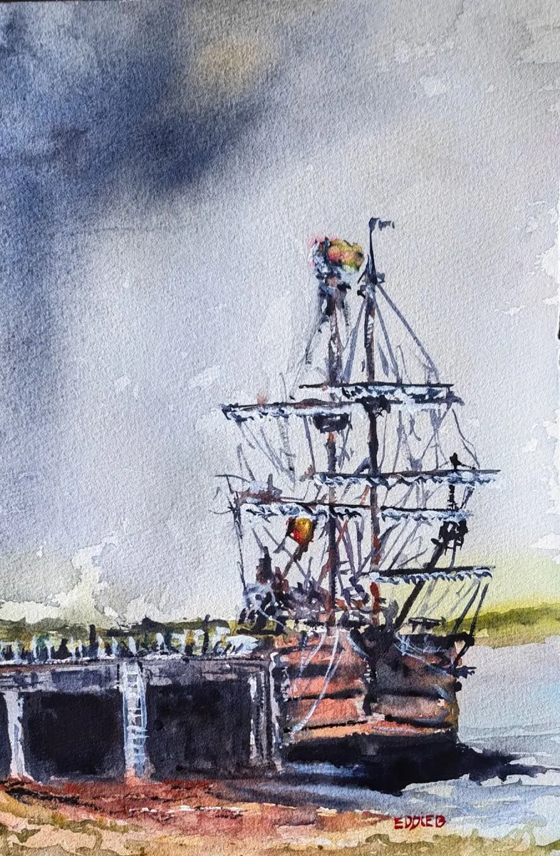 watercolour painting - Image 4