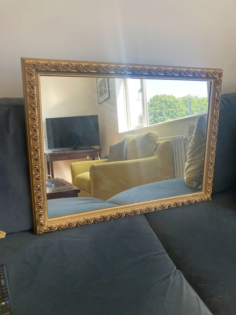 Vintage Mirror. - Over-Mantle / Hall Mirror - Image 2