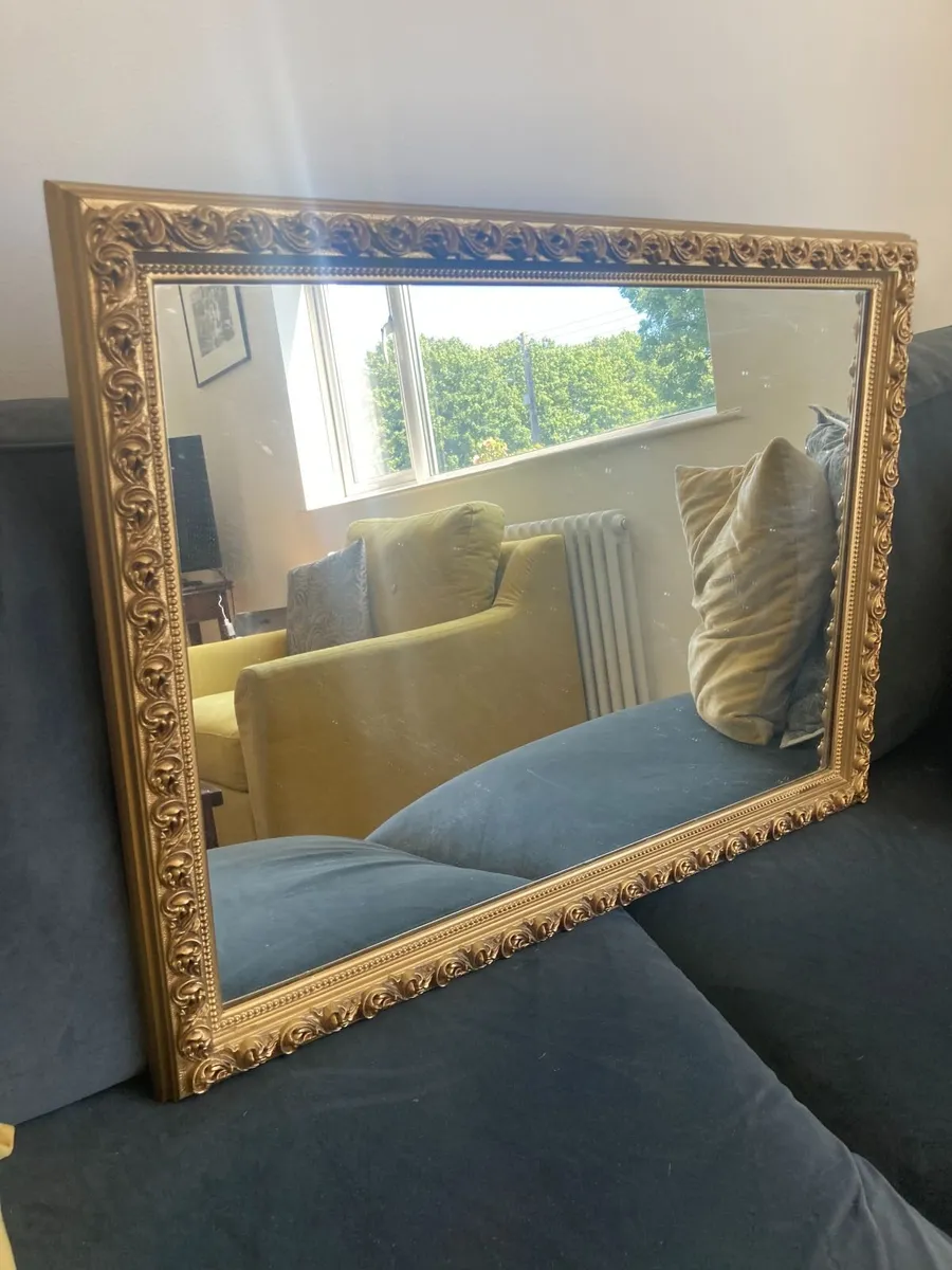 Vintage Mirror. - Over-Mantle / Hall Mirror - Image 3