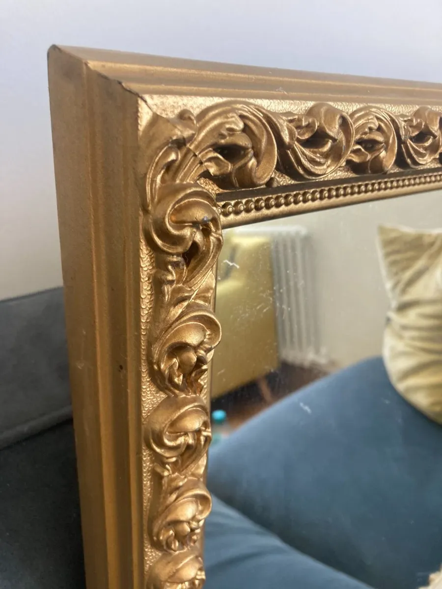 Vintage Mirror. - Over-Mantle / Hall Mirror - Image 1
