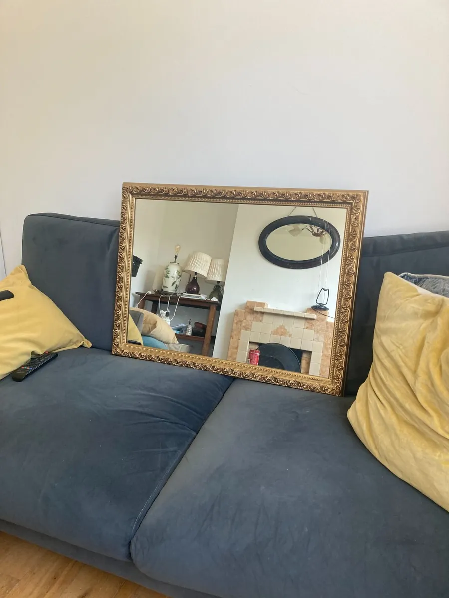 Vintage Mirror. - Over-Mantle / Hall Mirror - Image 4