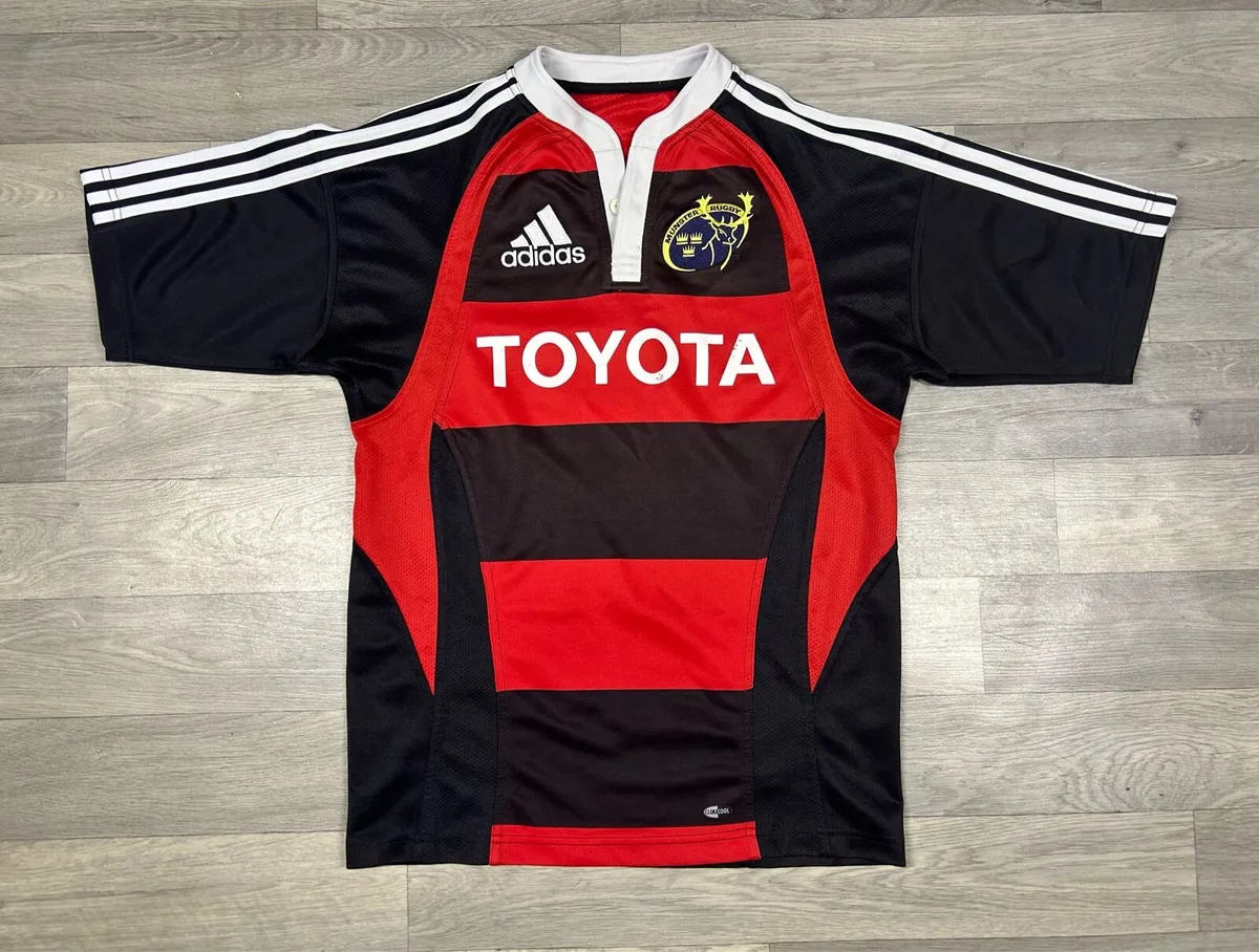 Vintage 2008 Adidas Munster Rugby Jersey Shirt - Image 1