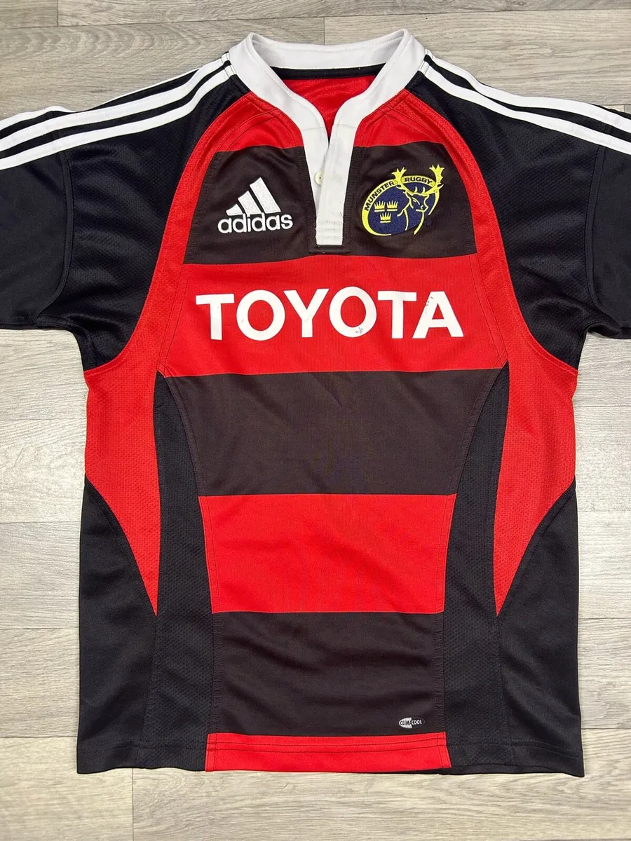 Vintage 2008 Adidas Munster Rugby Jersey Shirt - Image 2