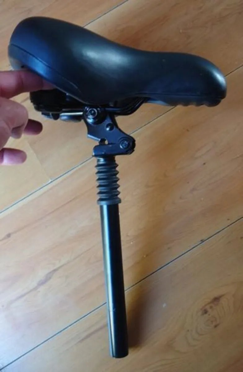 ebike seat post + saddle - Image 1