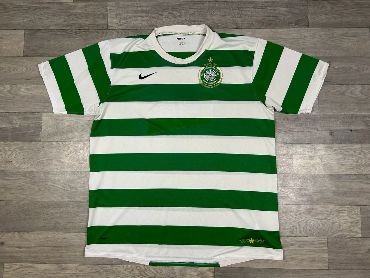 Vintage 2007 Nike Celtic Glasgow Jersey Shirt XXL - Image 1