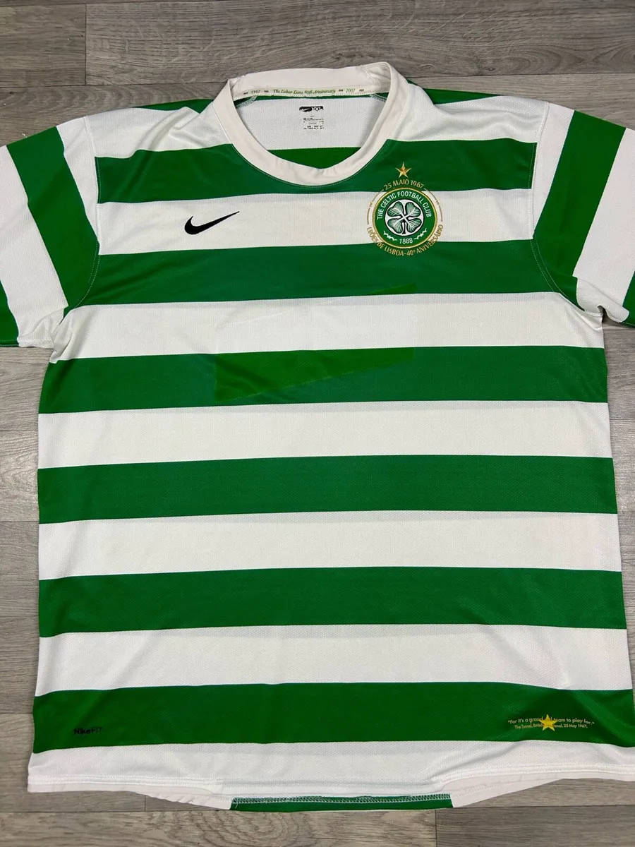 Vintage 2007 Nike Celtic Glasgow Jersey Shirt XXL - Image 2