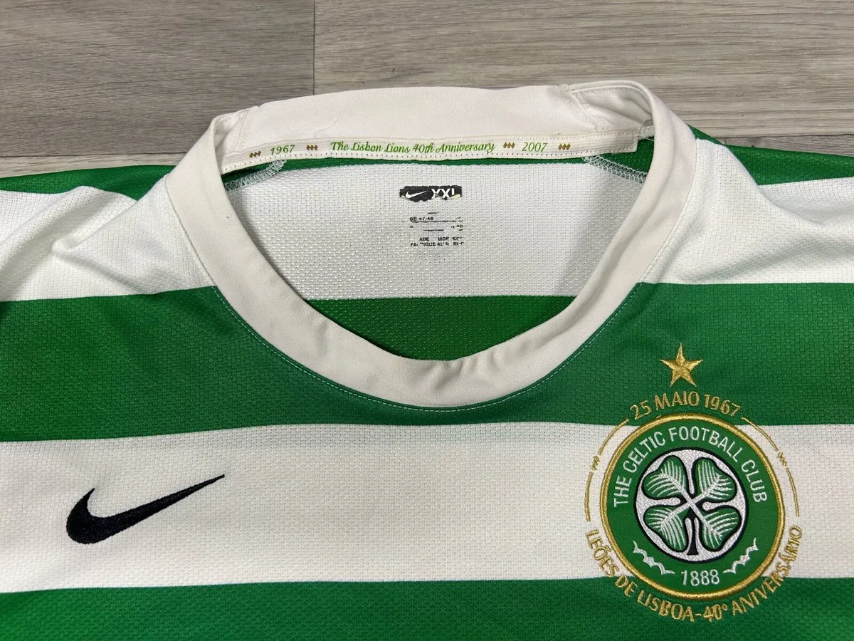 Vintage 2007 Nike Celtic Glasgow Jersey Shirt XXL - Image 4