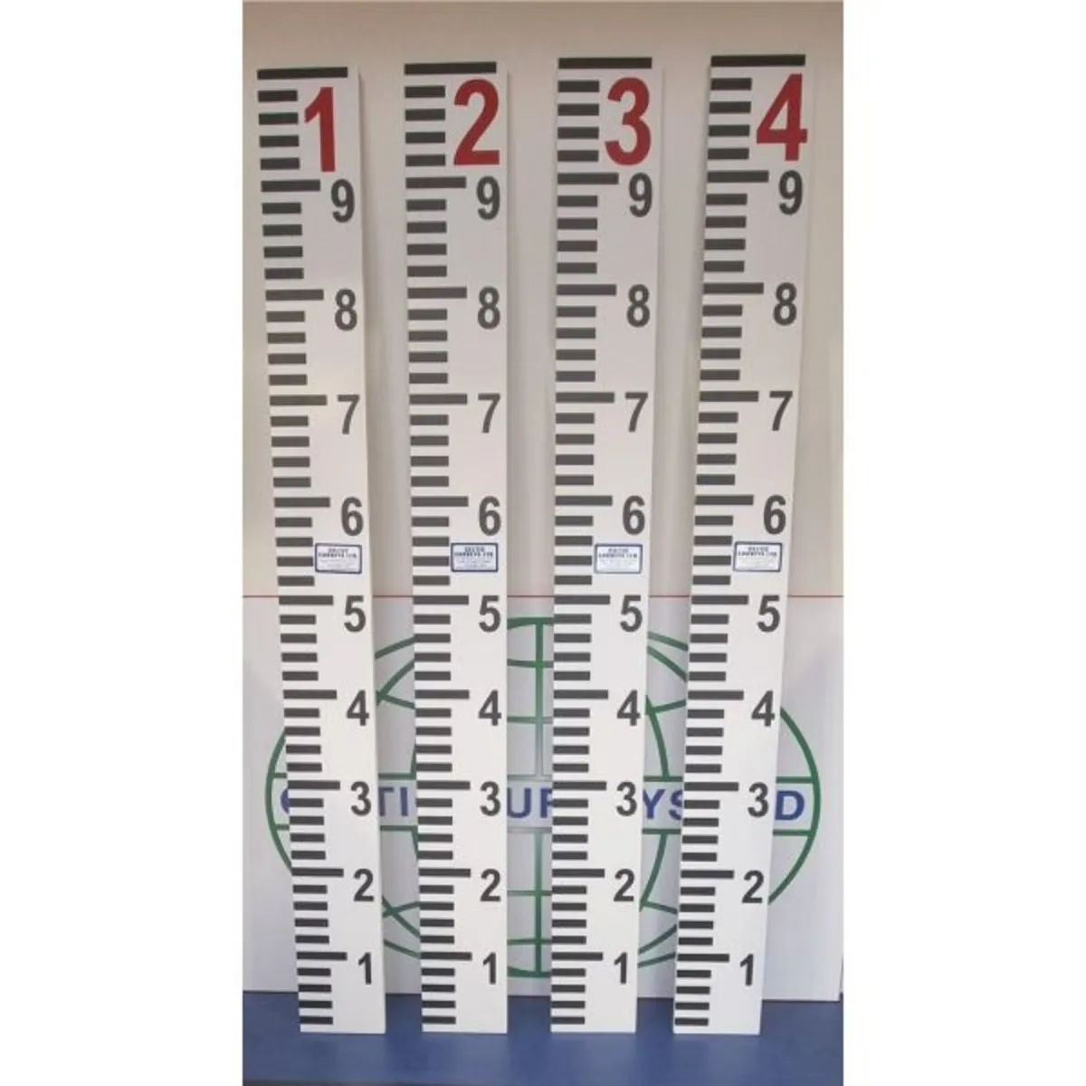 Tide Staff or Pole Water Level Gauge