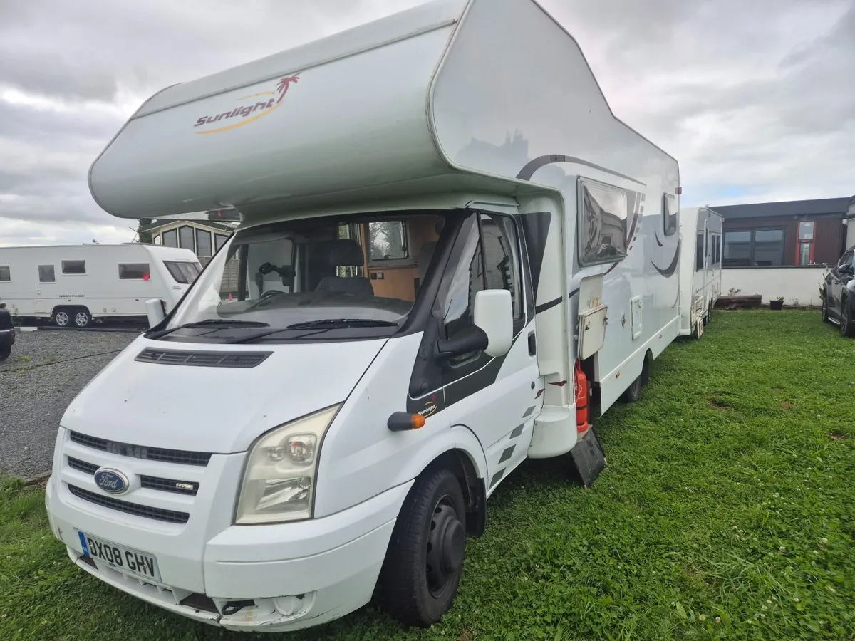 Ford transit sunlight campervan - Image 1