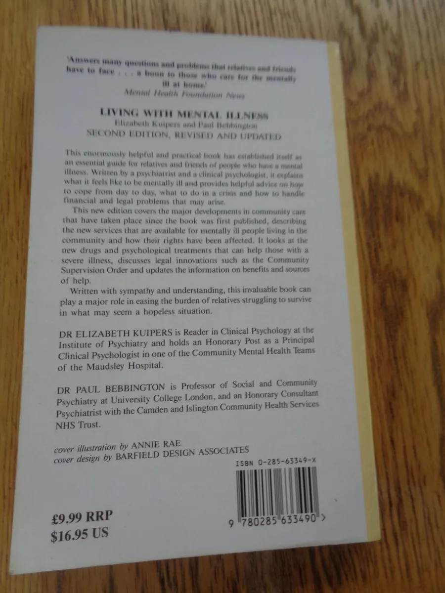 Living with Mental Illness Book for Sale - Image 2