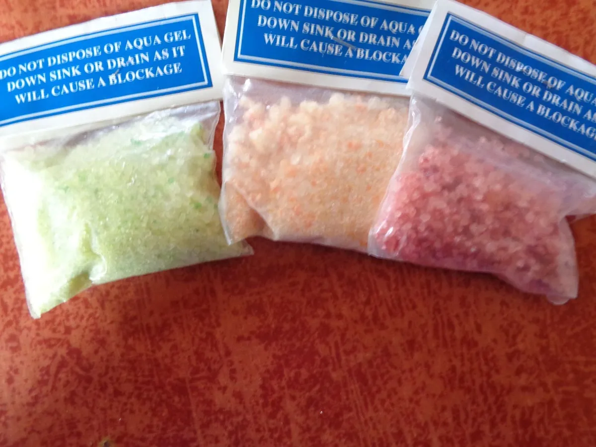 Aqua Gel Water Retaining Crystals x 3 for Sale - Image 3
