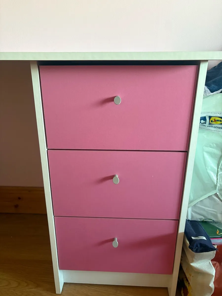 Argos Home Kids Malibu 3 Drawers Desk - Image 4