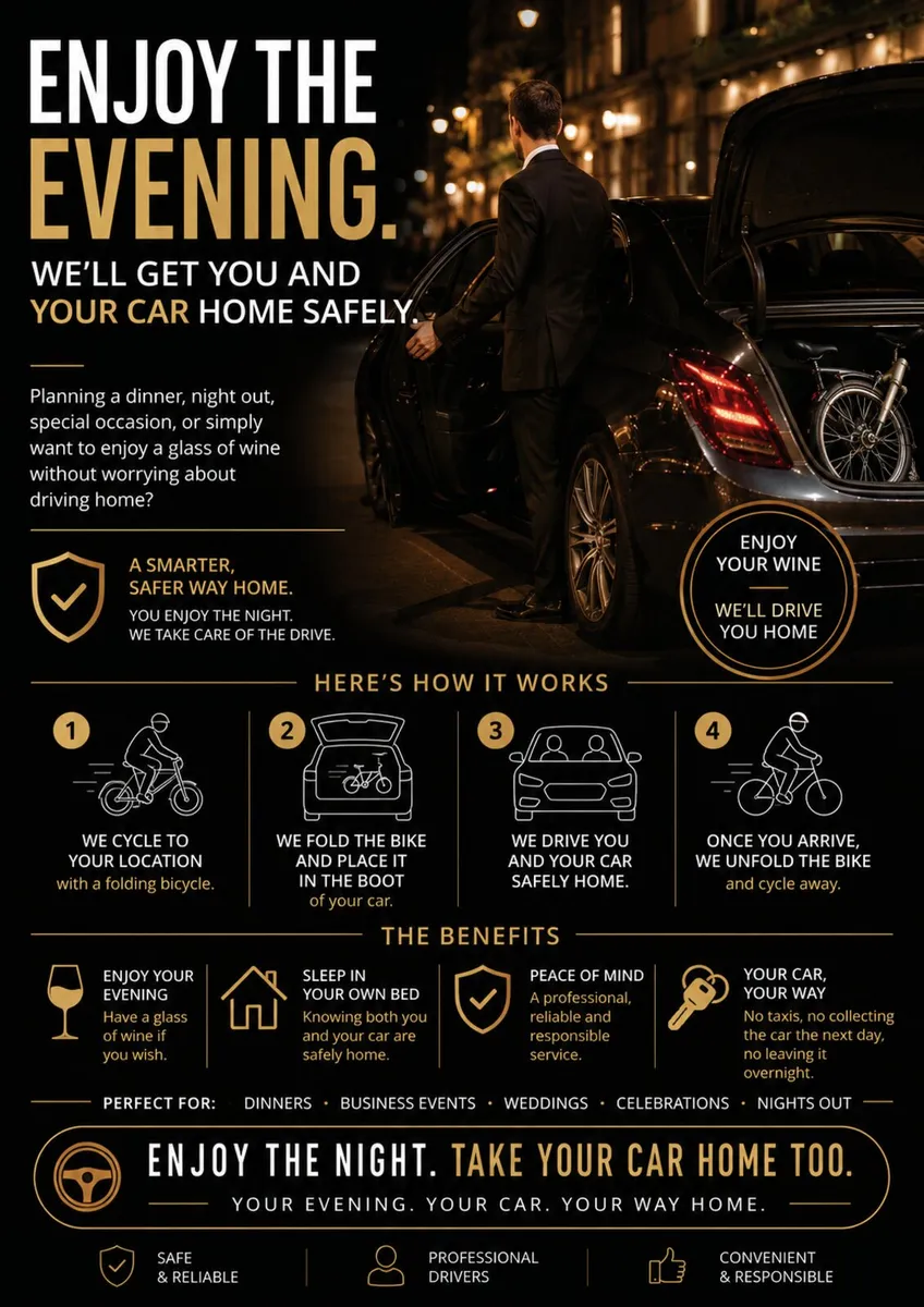 The Chauffeur Cycle Service