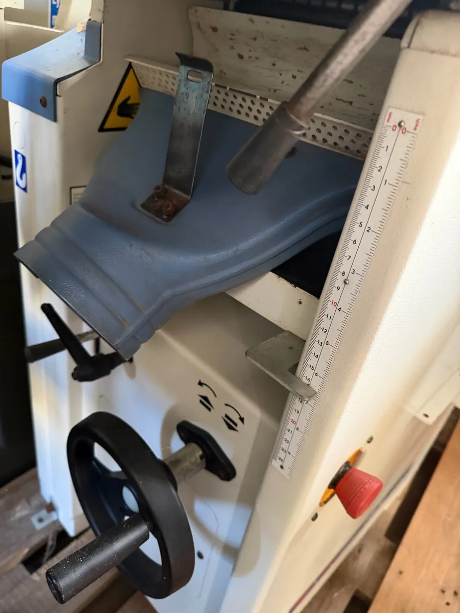 SCM 12” planer thicknesser ex school - Image 2