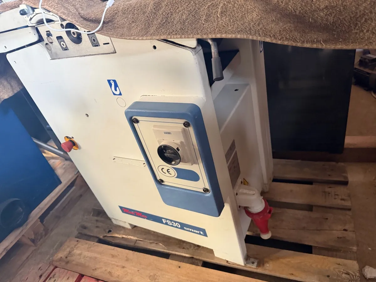 SCM 12” planer thicknesser ex school - Image 4
